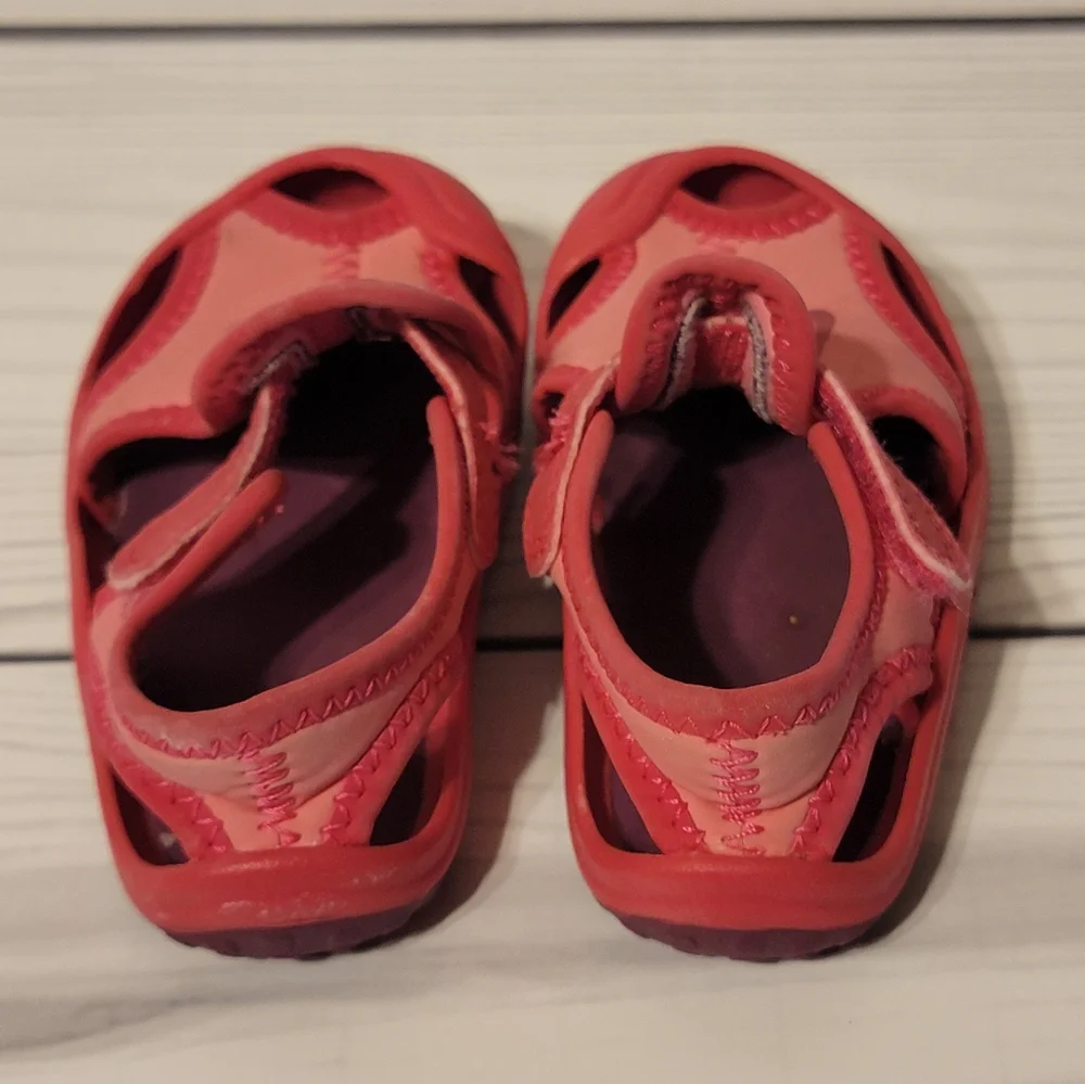 Nike water shoes pink purple Size 4